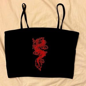 Dragon crop top